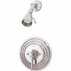 Symmons Temptrol Commercial 1-Handle Wall-Mounted Shower Trim Kit In Polished Chrome (Valve Not Included)