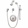 Symmons Temptrol 2-Handle Wall-Mounted Shower And Hand Shower Trim Kit In Polished Chrome (Valves Included)