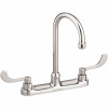 American Standard Monterrey Two-Handle Gooseneck Standard Kitchen Faucet 1.5 Gpm In Polished Chrome