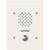 Aiphone L Series Flush Mount 1-Channel 3-Gang Audio Sub-Station Intercom With Vandal, Weather Resistant, White