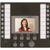 Aiphone Ax Series Wall Or Desk Mount 1-Channel Color Video Master Station Intercom With Selective Door Release, Black