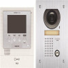 Jf Series Flush Mount 1-Channel Audio And Video Intercom With 3-1/2 In. Direct View, Tft Color Lcd Display, Silver-Gray - 312933459
