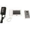 Aiphone Jp Series Surface Mount 1-Channel Audio And Video Intercom With Call Storage And Picture Memory, White - Gray - 312933469