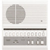 Aiphone Lef Series Surface Mount 1-Channel 10-Call Audio Master Station Intercom With All Call Option, White