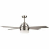 Design House Cali 52 In. Indoor Brushed Nickel Led Ceiling Fan With Light