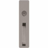 Detex V Series Sprayed Aluminum Grade 1 Exit Trim, Night Latch Function, S Pull, Less Cylinder - 313257736