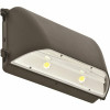 Sylvania 250-Watt Equivalent 30-Watt Integrated Led Bronze Wall Pack Light Dusk To Dawn With Photocell, 4000K