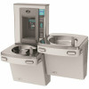 Oasis Versacooler Ii Combo Ada, Greystone Electronic Bottle Filler And Bi-Level Filtered, Refrigerated Drinking Fountain