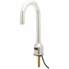 T&S Sensor Touchless Faucet Single Hole Touchless Bathroom Faucet With Plug In Polished Chrome Plated Brass - 313833996