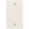 Hubbell Wiring 1-Gang White Box Mount Blank Wall Plate
