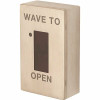 Locknetics Ws Series Stainless Steel Infrared Wave To Open Touchplate - 314023057