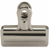 Business Source Number 4 Heavy-Duty Bulldog Grip Clips, Silver