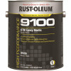 Rust-Oleum 1 Gal. 9100 System Part A White Dtm Interior/Exterior Epoxy Mastic Paint