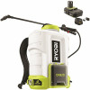 Ryobi One+ 18V Cordless Battery 4 Gal. Backpack Chemical Sprayer With 2.0 Ah Battery And Charger