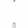 Design House Haddie 5.5 In. 1-Light Satin Nickel Led Mini Pendant