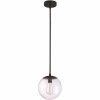 Design House Gracelyn 9 In. 1-Light Matte Black Pendant