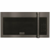 1.5 Cu. Ft. Over The Range Convection Microwave Oven In Black Stainless Steel With Traditional Handle And Sensor Cooking
