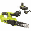 Ryobi One+ 18V 8 In. Cordless Battery Pruning Chainsaw With 2.0 Ah Battery And Charger