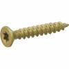 #6 X 1 In. Bronze-Plated Star Drive Flat Head Screw Exterior (40-Pack)