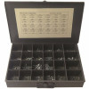 Phillips Pan Head Self-Drilling Screw Kit Zinc Plated Assortment In Metal Tray (600-Pieces)