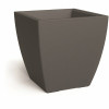 Mayne Kobi 24 In. X 24 In. Graphite Grey Resin Planter