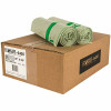 0.85 Mil 39 In. X 55 In. 48 Gal. Compostable Can Liners (80 Per Case)