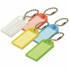 Lucky Line Products Key Tag With Ball Chain In Assorted Colors (Pack Of 100)