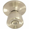 Better Home Products Land'S End Metal Satin Nickel Bed/Bath Tulip Style Door Knob