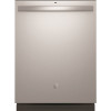 Ge 24 In. In Stainless Steel Top Control Smart Built-In Tall Tub Dishwasher With Stainless Steel Tub And Steam Cleaning