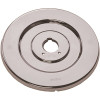 Moen Chateau 7 In. Metal Escutcheon For Single-Handle Tub And Shower Valves In Chrome