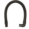 Proteam 48 In. L Static-Dissipating Hose (Black) With Cuffs 1.5 In.