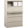 Hirsh 36 In. W X 68 In. H X 19 In. D 3-Shelves Welded Steel Freestanding Cabinet In Light Gray