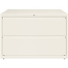 Hirsh Hl10000 White 42 In. Wide 2-Drawer Lateral File Cabinet