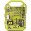 Ryobi Drill And Impact Drive Kit (65-Piece)