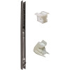 25 In. L Window Channel Balance 2430 With 9/16 In. W X 5/8 In. D Top And Bottom End Brackets Attached - 314413457