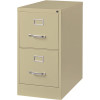 Hirsh 2600 Series Putty 26.5 In. Deep 2-Drawer Letter Width Decorative Vertical File Cabinet