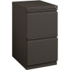 Hirsh 20 In. D Charcoal Mobile Pedestal With Full Width Pull - 313689295