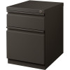 Hirsh 20 In. D Charcoal Mobile Pedestal With Full Width Pull - 313689286