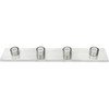 4-Light Brushed Nickel Bath Light