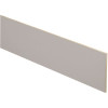 Arlington Veiled Gray Shaker Assembled Plywood 96 In. X 4.5 In. X 0.125 In. Kitchen Cabinet Matching Toe Kick