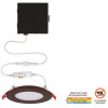 Ultra Slim 4 In. Color Selectable New Construction And Remodel Canless Recessed Integrated Led Kit Oil Rubbed Bronze