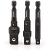 Husky 2.5 In. Impact Socket Adapter Set (3-Piece)