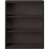 Hirsh 42 In. H Metal Black 3-Shelf Standard Bookcase