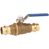 Homewerks Worldwide 1/2 In. Lead Free Brass Press X Press Ball Valve