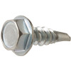 Everbilt #12 X 2 In. Hex Head Zinc Plated Sheet Metal Screw (25-Pack)