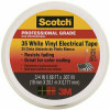 3M Scotch 0.75 In. X 66 Ft. X 7 Mil #35 Electrical Tape, White