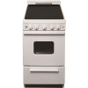 Premier 20 In. 2.42 Cu. Ft. Freestanding Smooth Top Electric Range In White