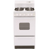 Premier 20 In. 2.42 Cu. Ft. Freestanding Gas Range With Sealed Burners In White - 204590993