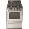 Premier Proseries 24 In. 2.97 Cu. Ft. Freestanding Gas Range With Sealed Burners In Stainless Steel - 207173043