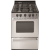 Premier Proseries 24 In. 2.97 Cu. Ft. Freestanding Gas Range With Sealed Burners In Stainless Steel - 207173057